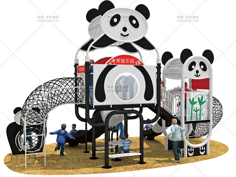 parque de diversões panda